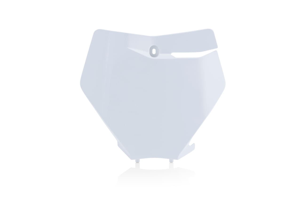 Acerbis Front Number Plate White KTM