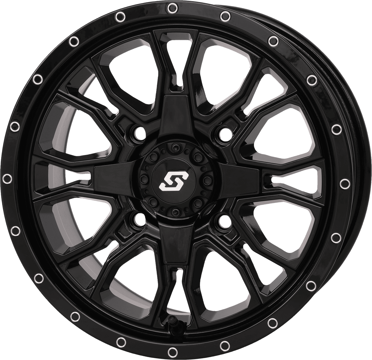 Sedona Fusion Dd Wheel 14X7 5+2 4/137 & 4/156 Gloss Black