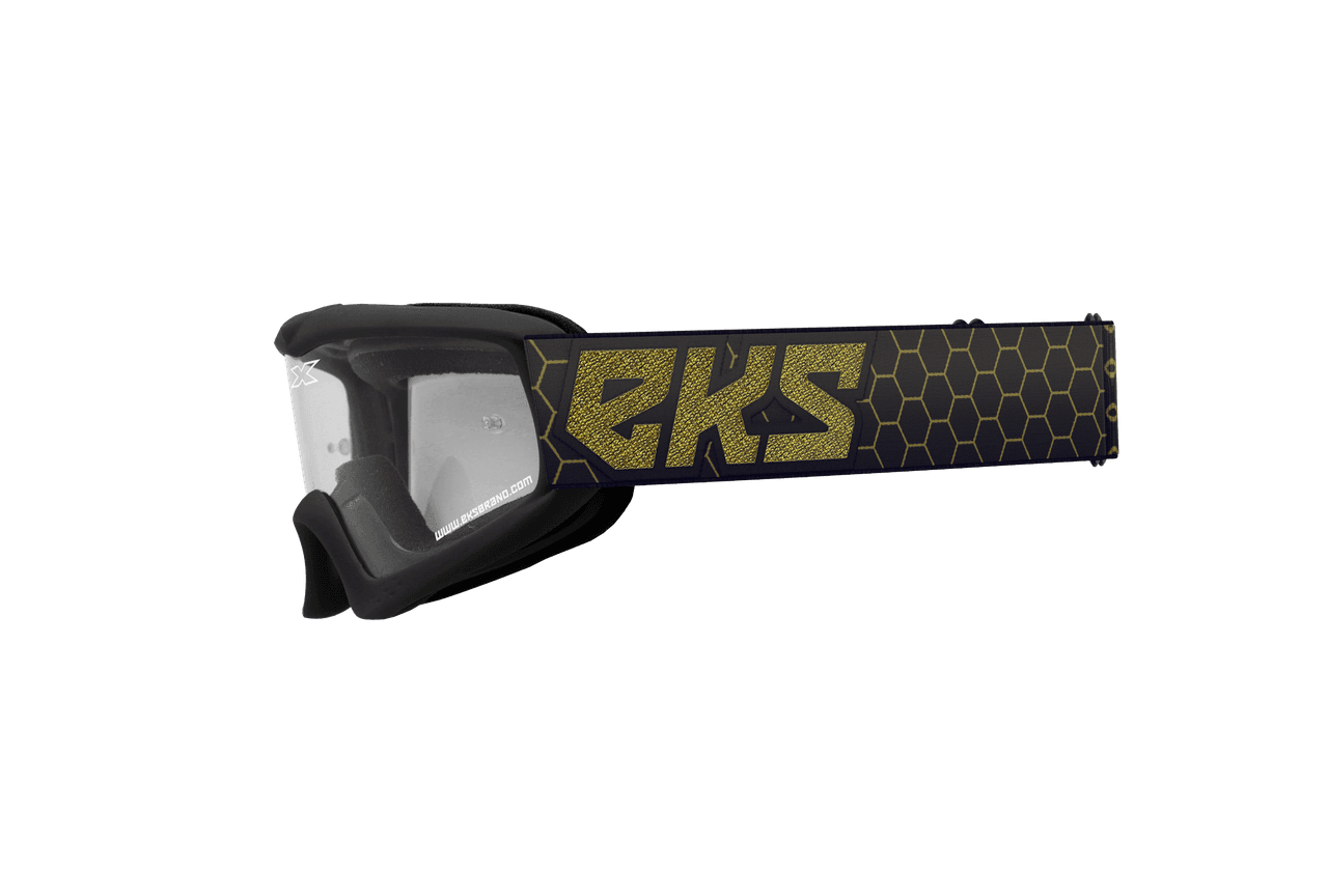 XGROM YOUTH GOGGLE BLACK/GOLD METALLIC CLEAR