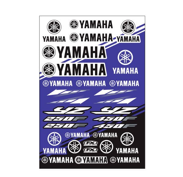 FACTORY EFFEX YAMAHA OEM STICKER SHEETS YAMAHA YZ