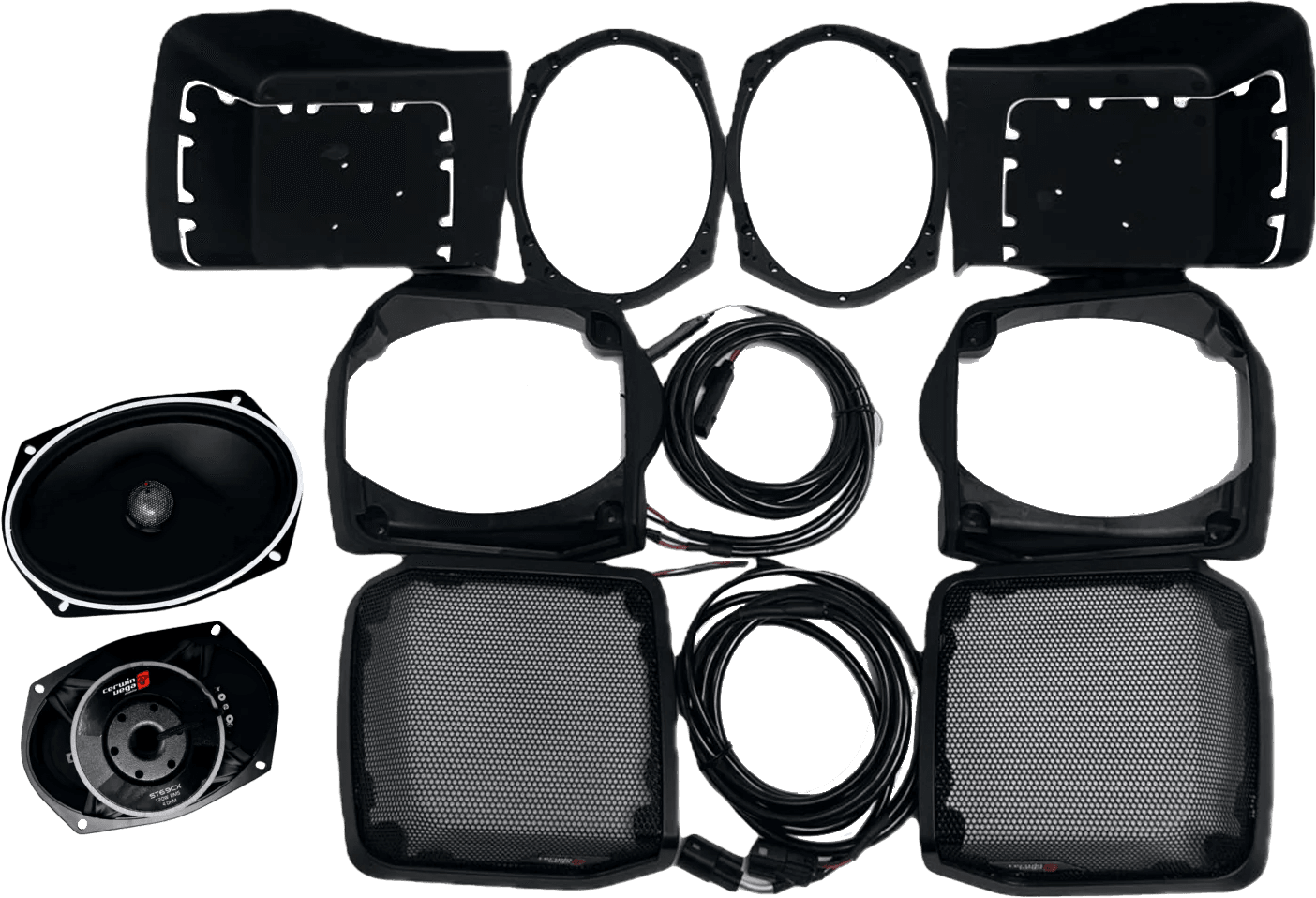6"X9" CUT IN LID KIT W/ PH694 FLH/T 2014-2023 BAGS