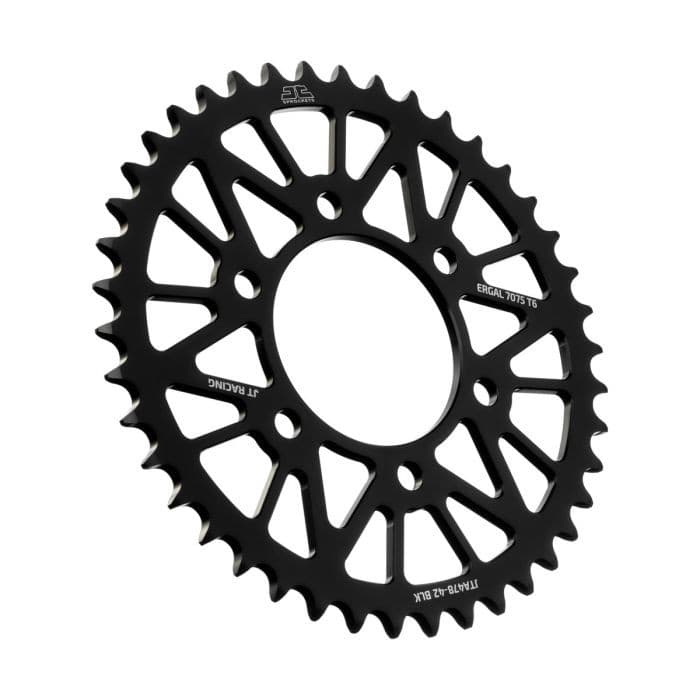 REAR ALLOY SPROCKET BLACK 42-TOOTH