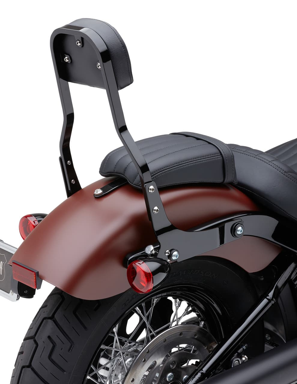 Cobra Detachable Backrest Short Black Flde/Flsl/Fxbb 18-25