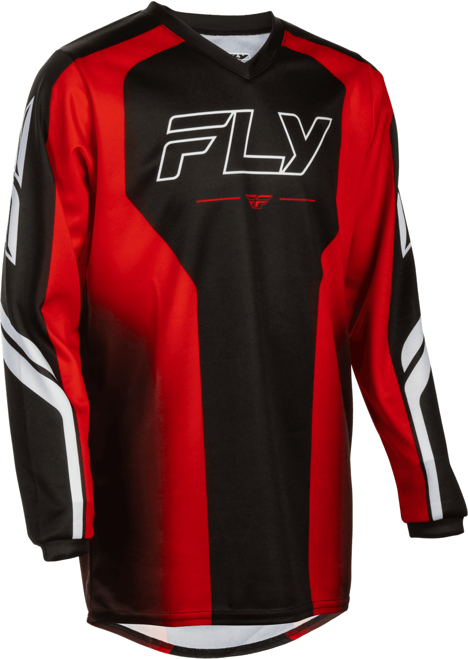 Fly Racing Youth F-16 Raze Jersey Black/Red/White YS