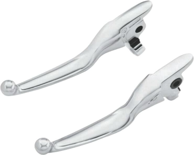 HardDrive Smooth Lever Set Chrome Flt 17-20 Except Tri Glide