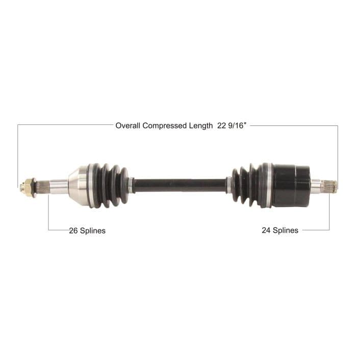 TYTANEUM OE REPLACEMENT CV AXLE CAN-AM REAR LEFT/RIGHT