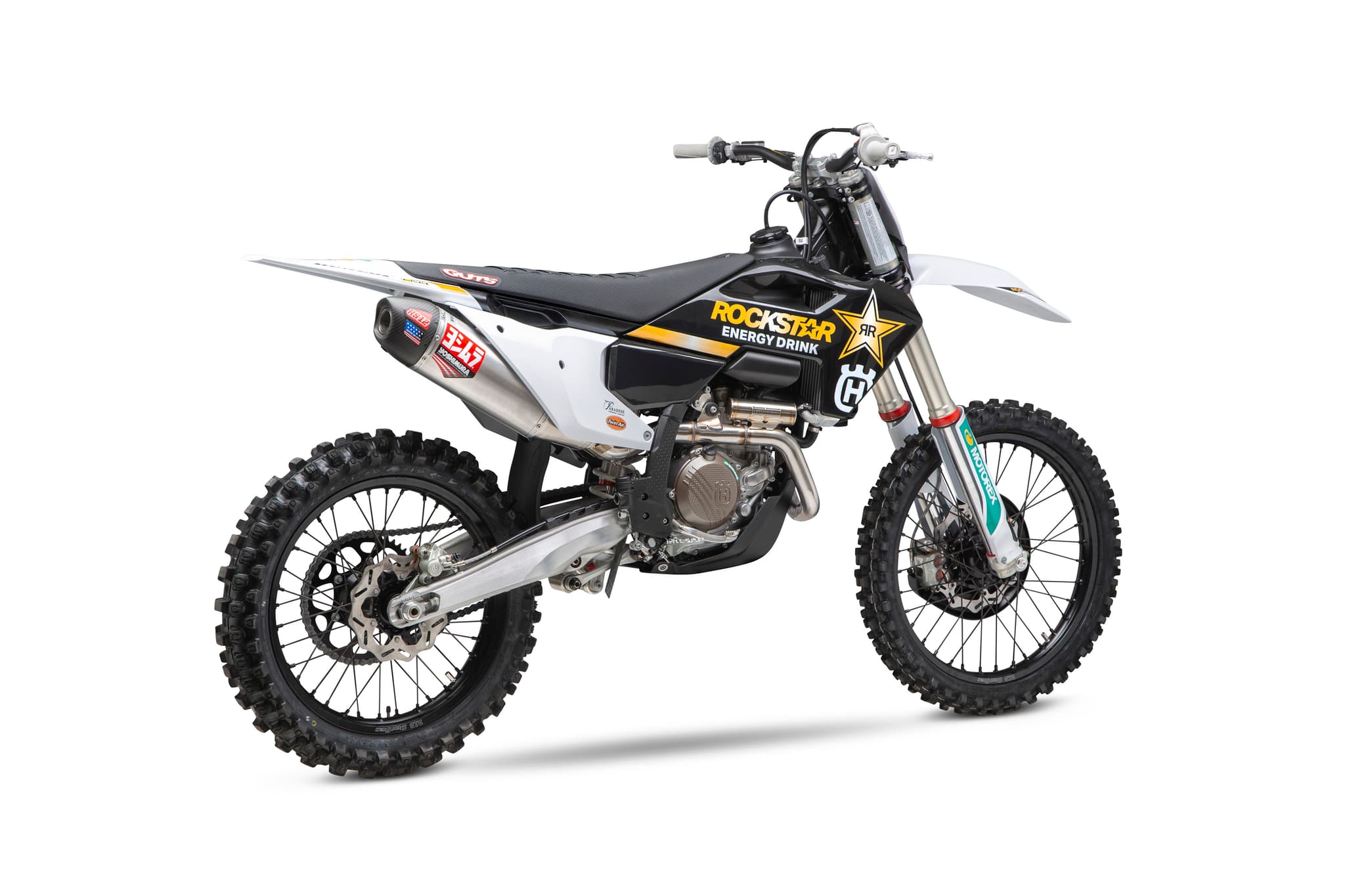 Yoshimura RS12 Series Exhaust System Fs Ss-Al-Cf Husqvarna/KTM