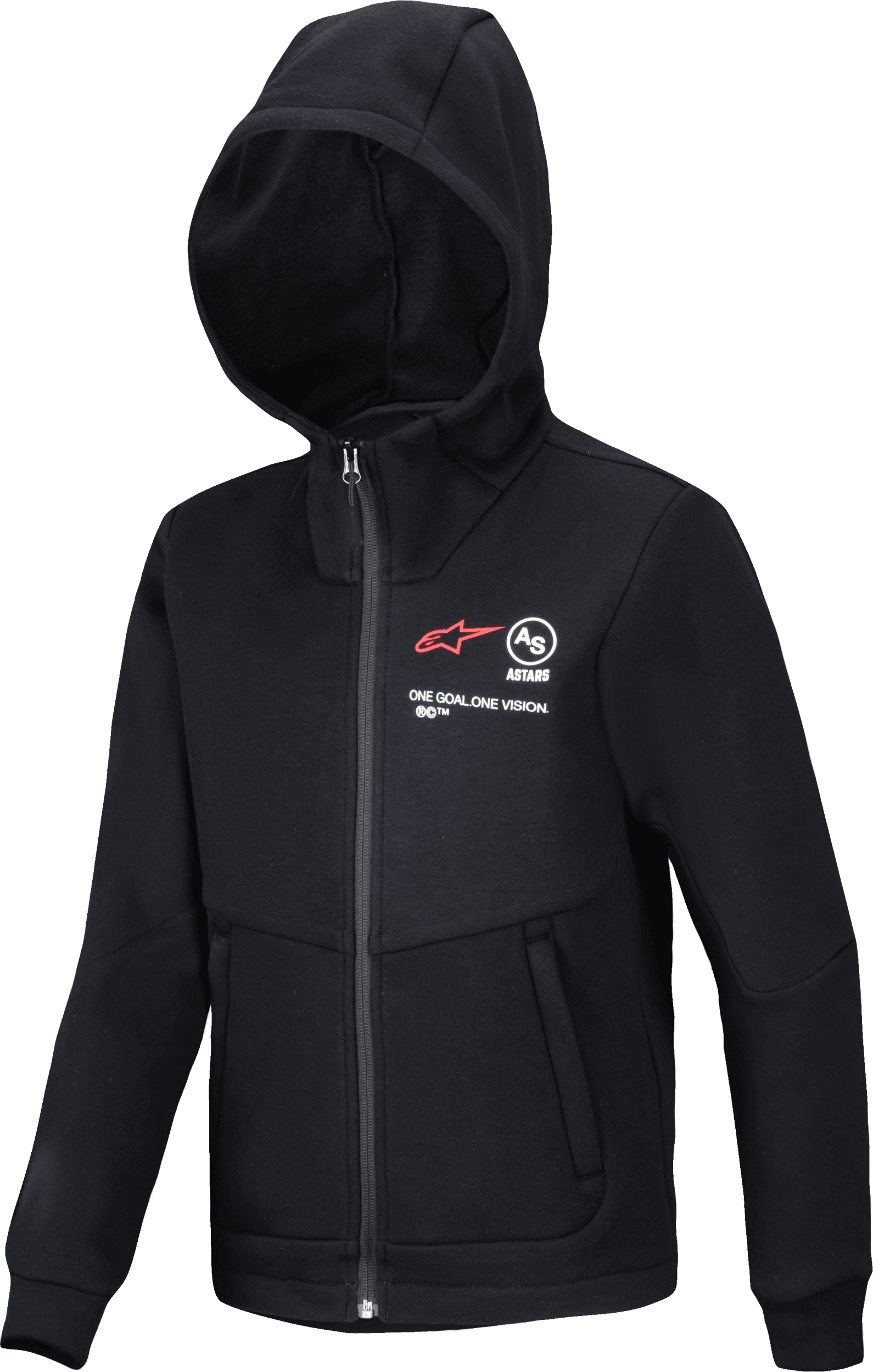 YOUTH RACER MX FLEECE BLACK MD
