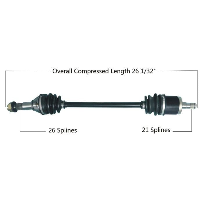 TYTANEUM OE REPLACEMENT CV AXLE CAN-AM FRONT LEFT