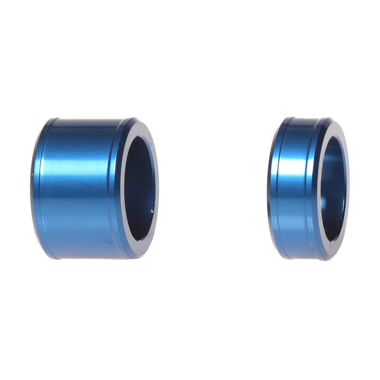 FRONT WHEEL SPACERS BLUE YAM