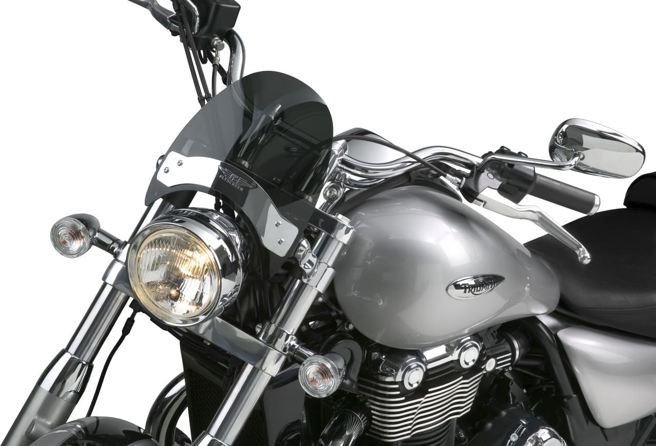National Cycle Flyscreen Ws Dark Smoke Chrome Hardware
