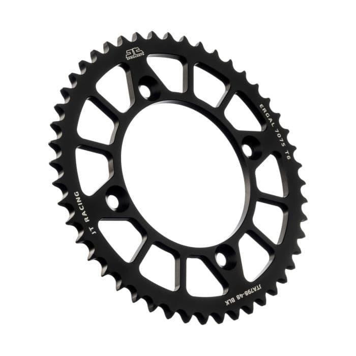 REAR ALLOY SPROCKET BLACK 48-TOOTH