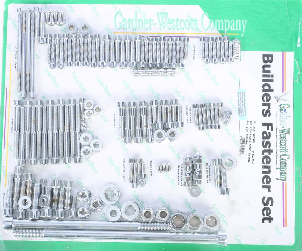 BIG TWIN BUILDER SET 08-12 FXCW AND FXCWC MODELS