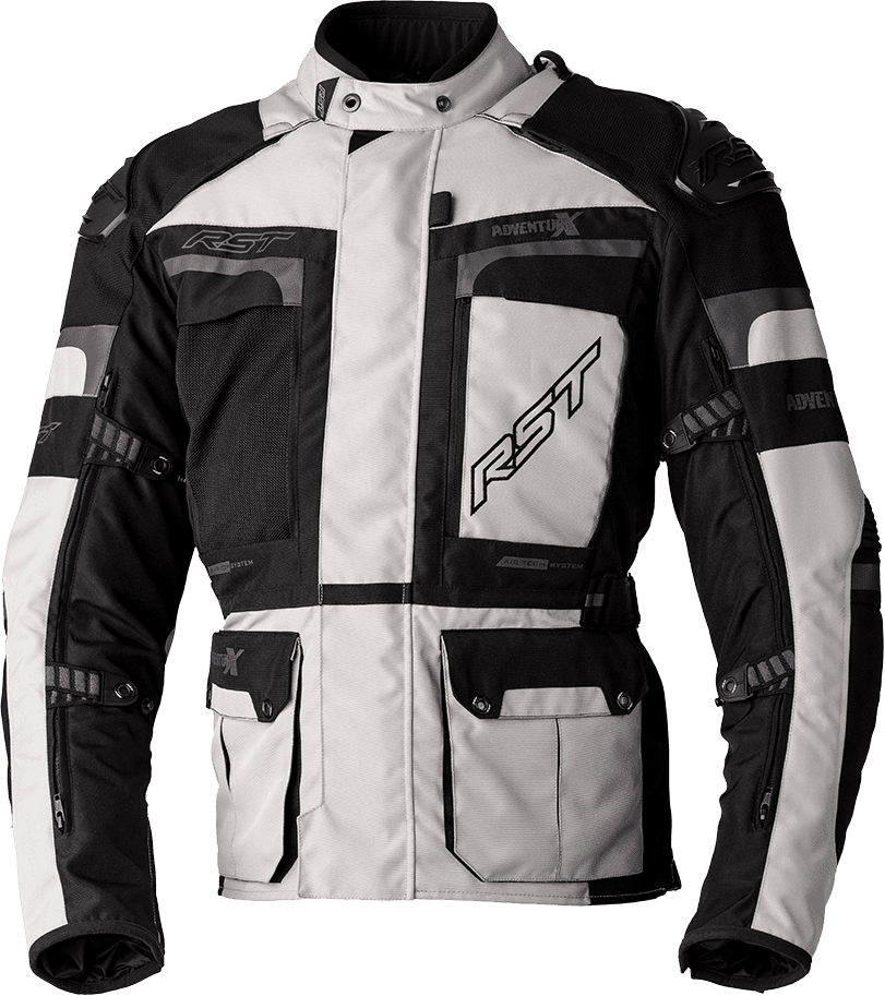 PRO SERIES ADVENTURE-X CE JACKET SIL/BLK TEXTILE XL