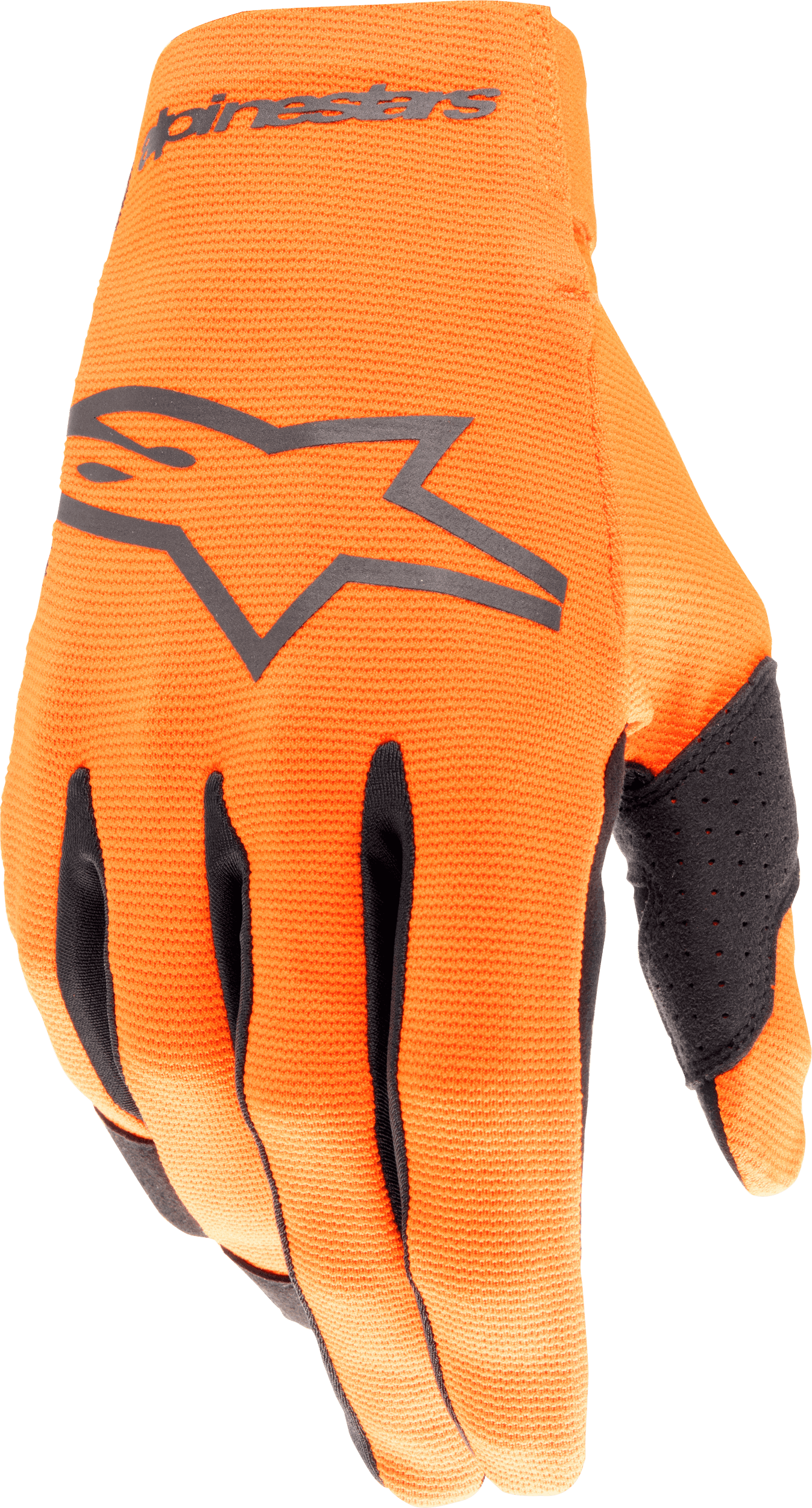 RADAR GLOVES HOT ORANGE/BLACK SM