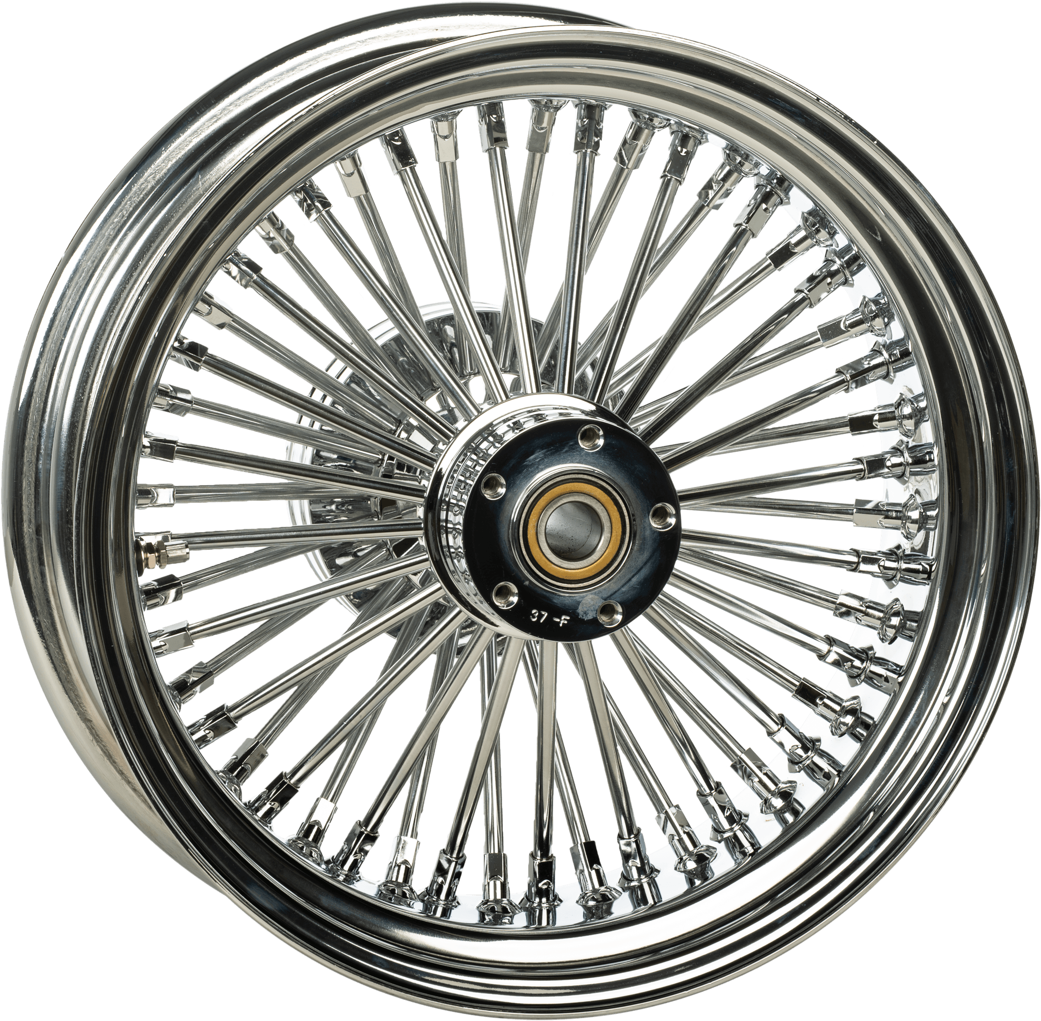 HardDrive Rr 48-SPK Chrome 16X5.5CUSH DR Wide Hub 25MM ABS 00 Ltr