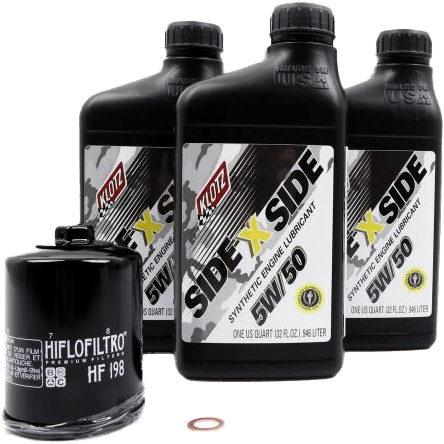 SIDEXSIDE OIL CHANGE KIT 5W50 /W OIL FILTER POL