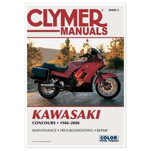 CLYMER MANUAL KAWASAKI CONCOURS 1986-2006