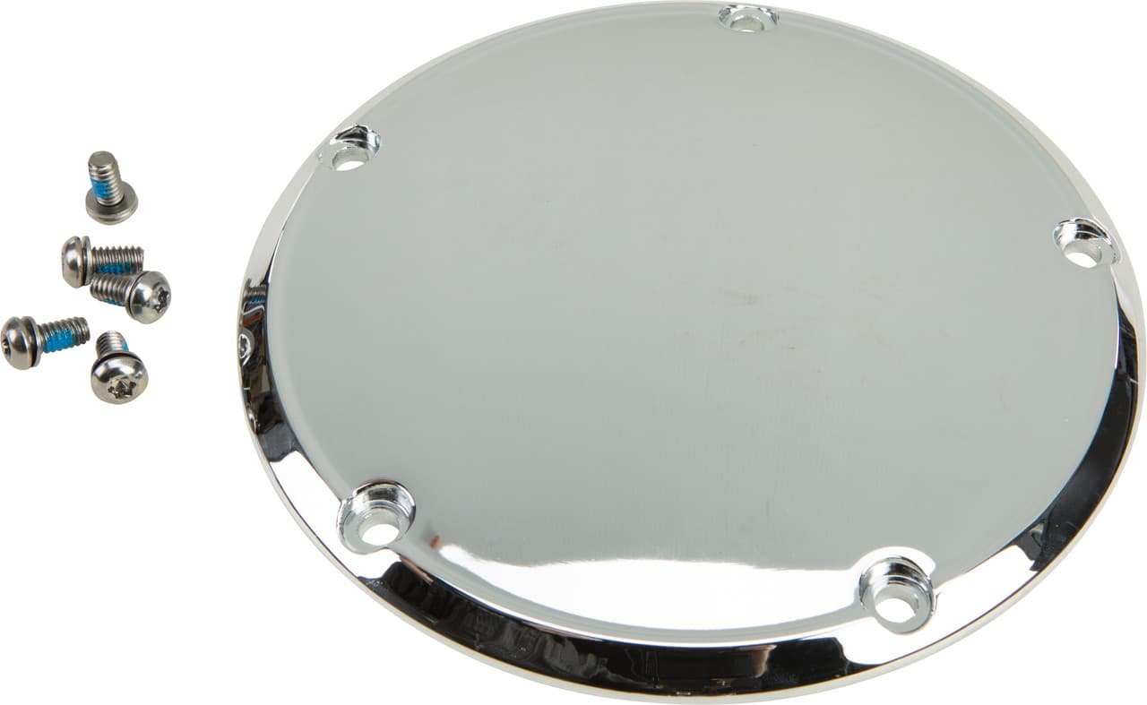 HardDrive Smooth Derby Cover Chrome Big Twin 99-16