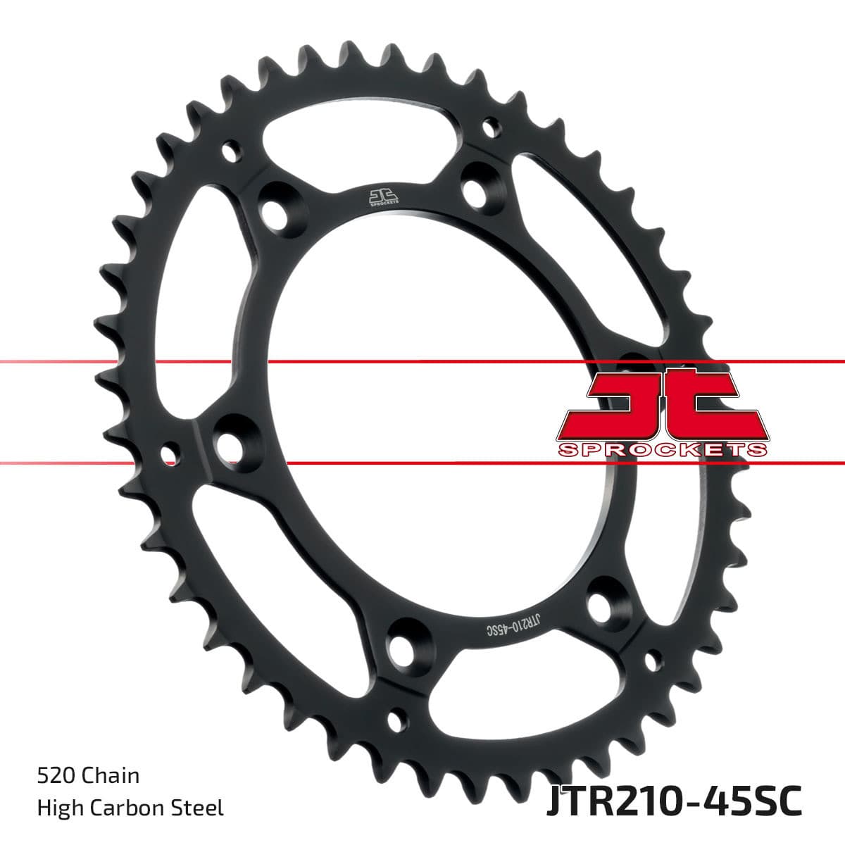 JT Sprockets Rear Sprocket Steel 45T-520 Beta/Honda