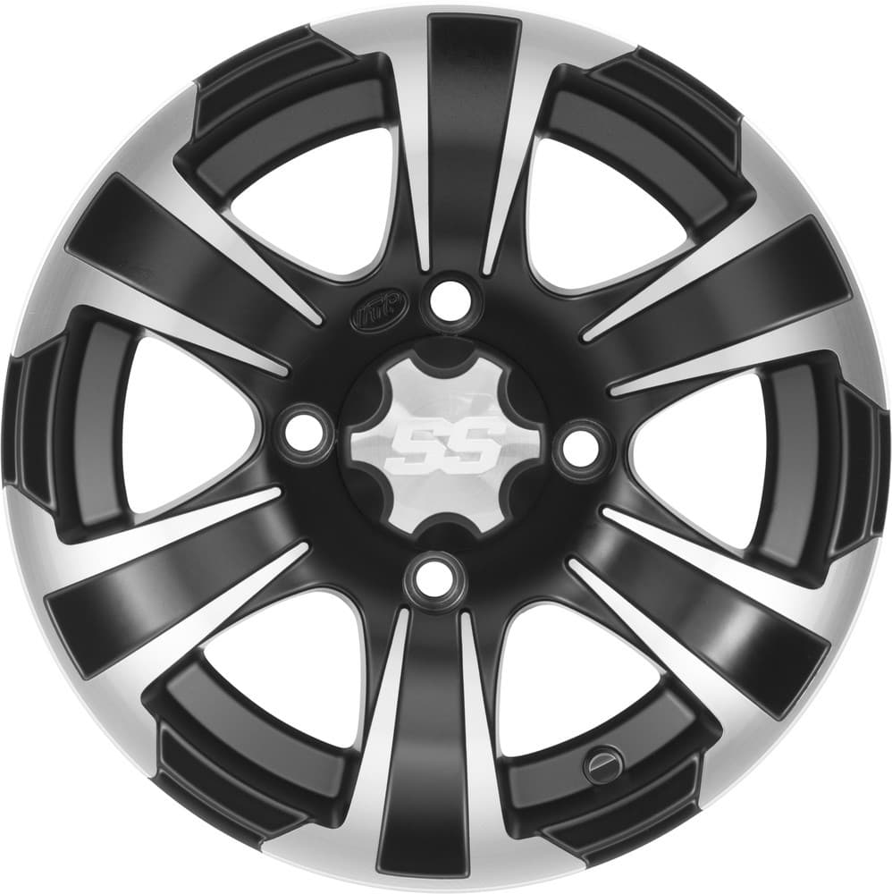 ITP SS312 Black 14X6 4/137 4+2 10MM Bolt Holes