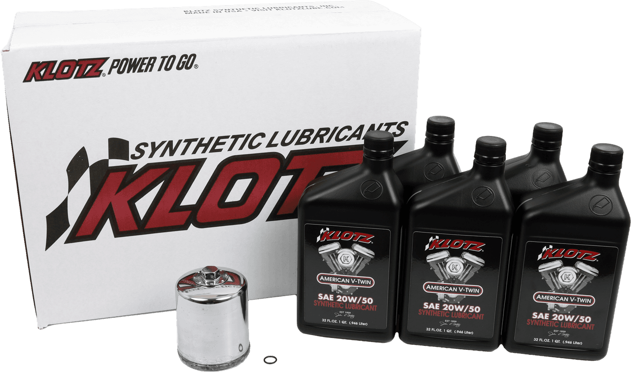 BASIC HARLEY DAVIDSON 5QT SYNTHETIC OIL CHANGE KIT