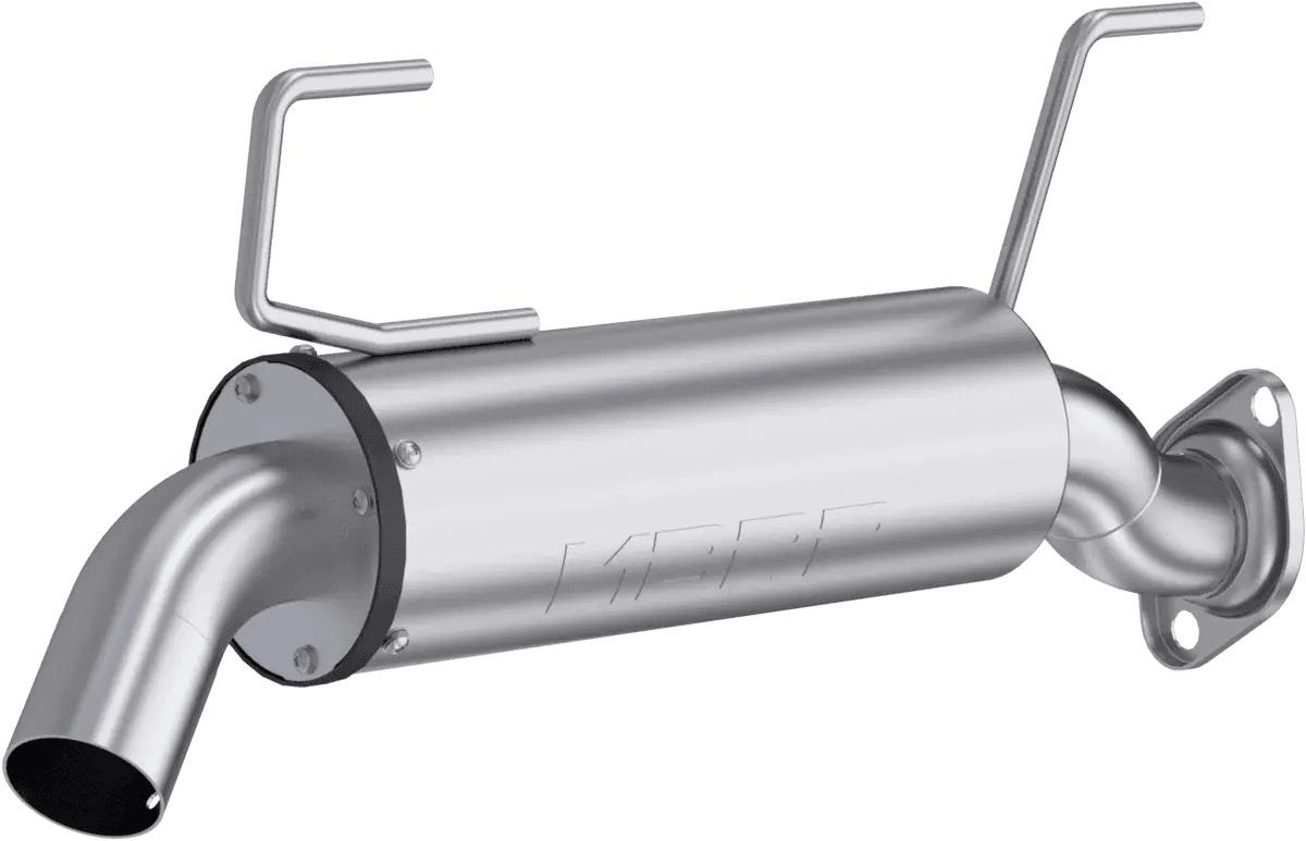 SINGLE SLIP-ON SYSTEM W/ 5" PERFORMANCE MUFFLER CHROME