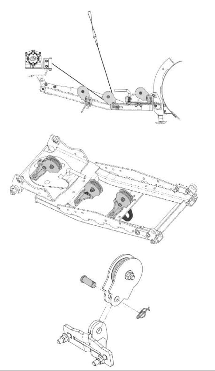 KFI Quick Plow Pulley-Synthetic