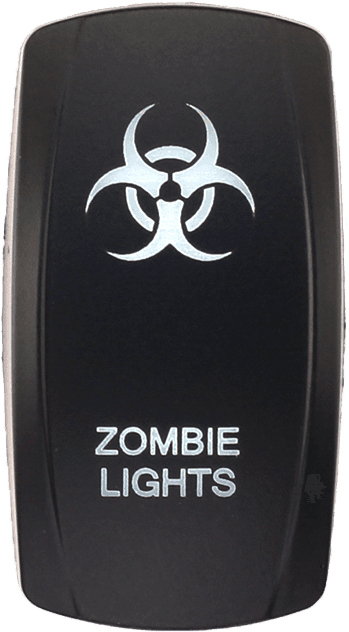 XTC Power Products Dash Switch Rocker Face Zombie Lights