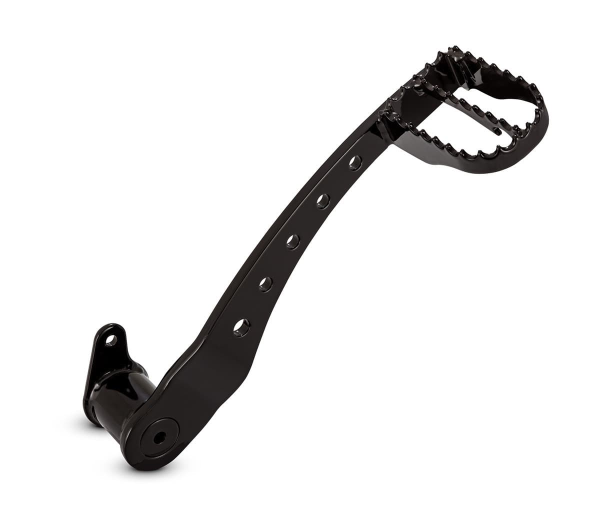 Burly Brand MX Style Brake Arm Black Flt 97-07