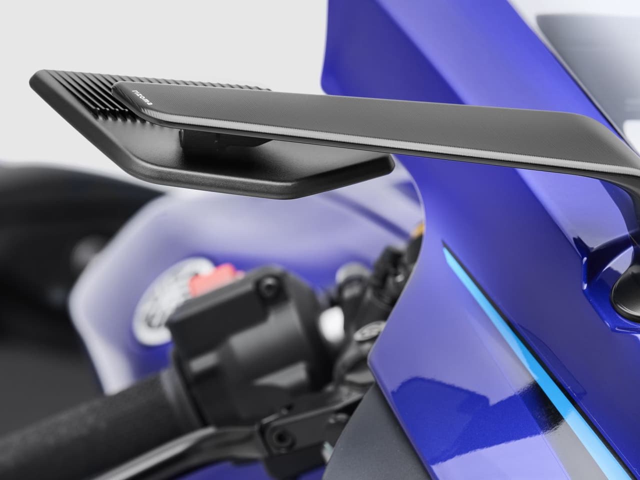 Rizoma Stealth Max Supersport Mirrors Pair Black Yamaha
