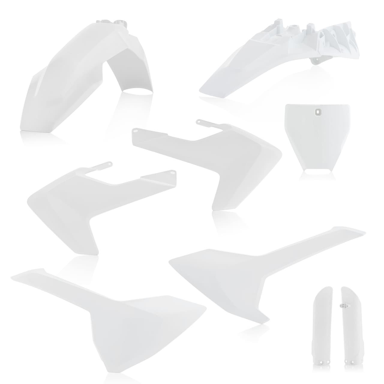 Acerbis Full Plastic Kit White