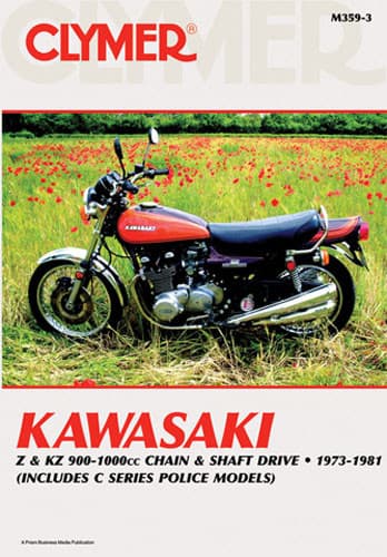 CLYMER MANUAL KAW 900 & 1000CC FOURS 73-81
