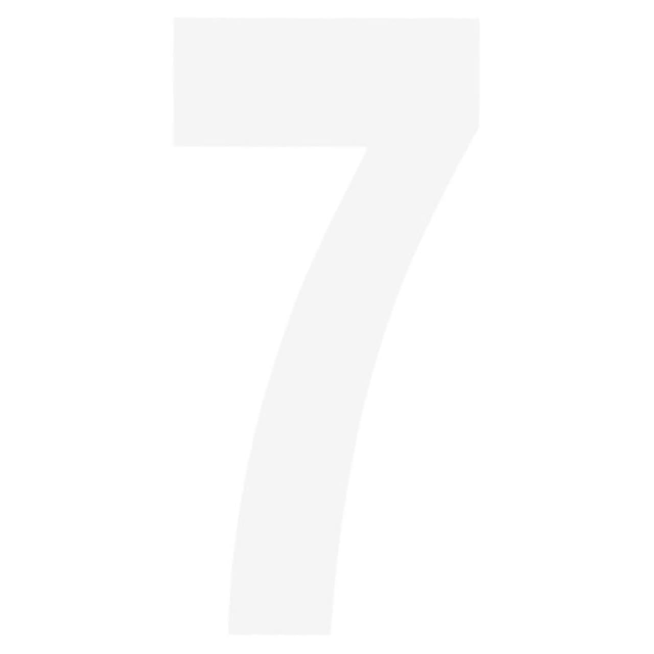 FX 2015 NUMBERS STANDARD 8" WHITE 7