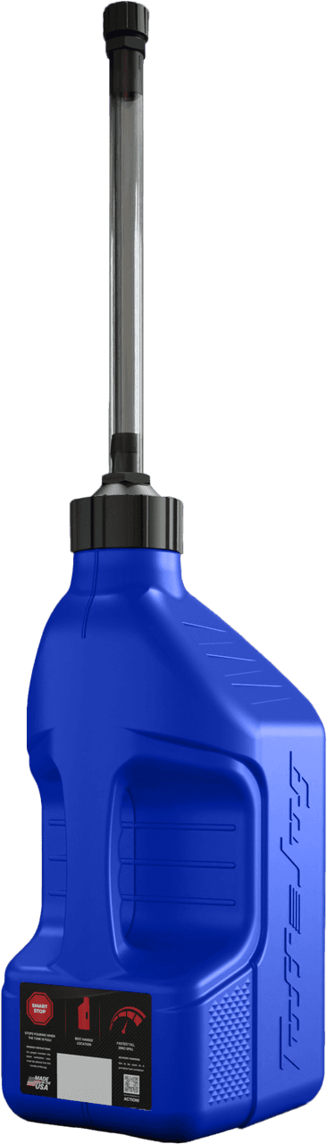 Tuff Jug Utility Container Blue W/ Autostop Spout 2.5 Gal