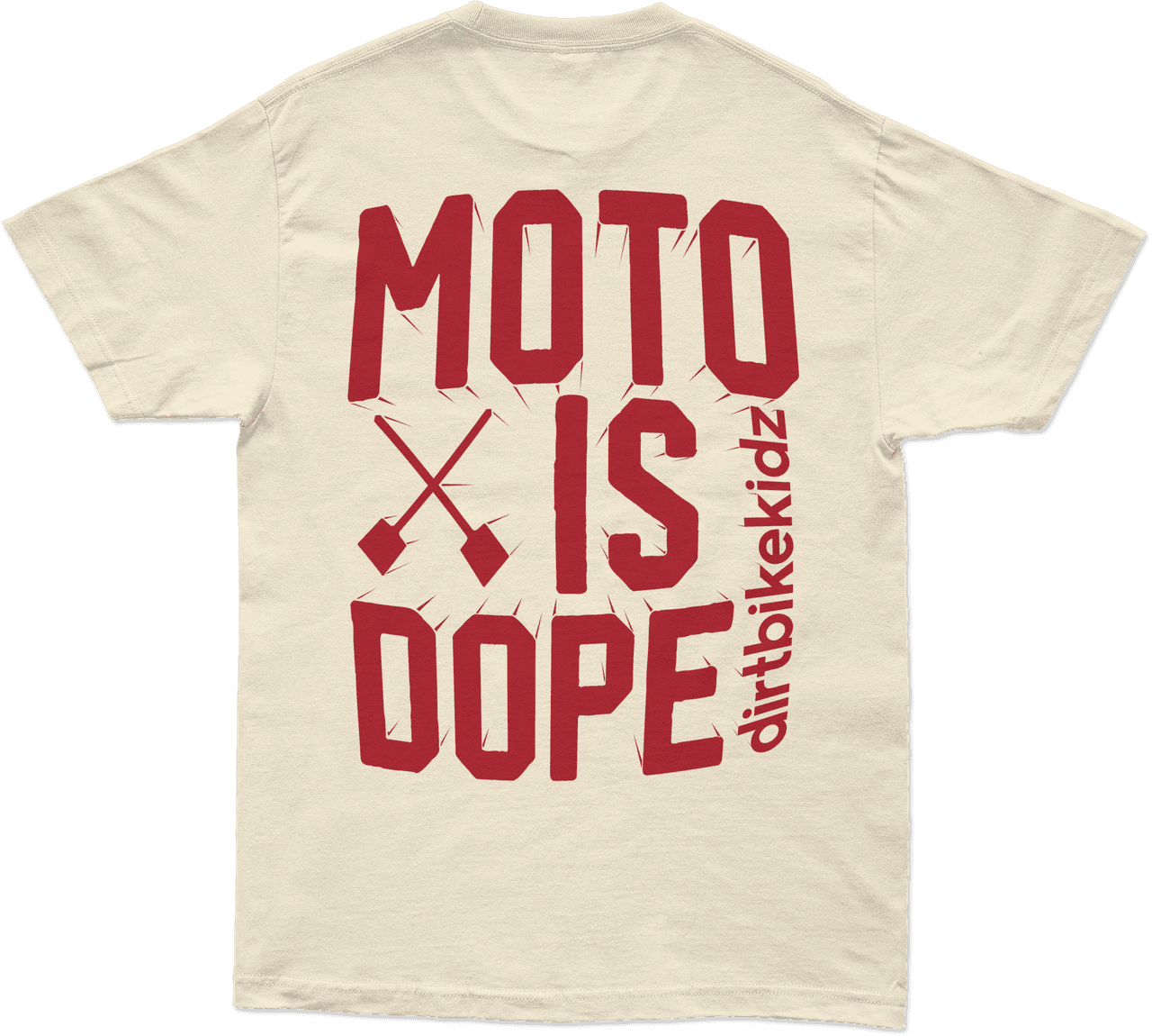Dbk Moto Is Dope Tee Cream SM