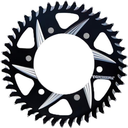 Vortex Rear CAT5 Sprocket Aluminum 44T-525 Black Suzuki/Tri