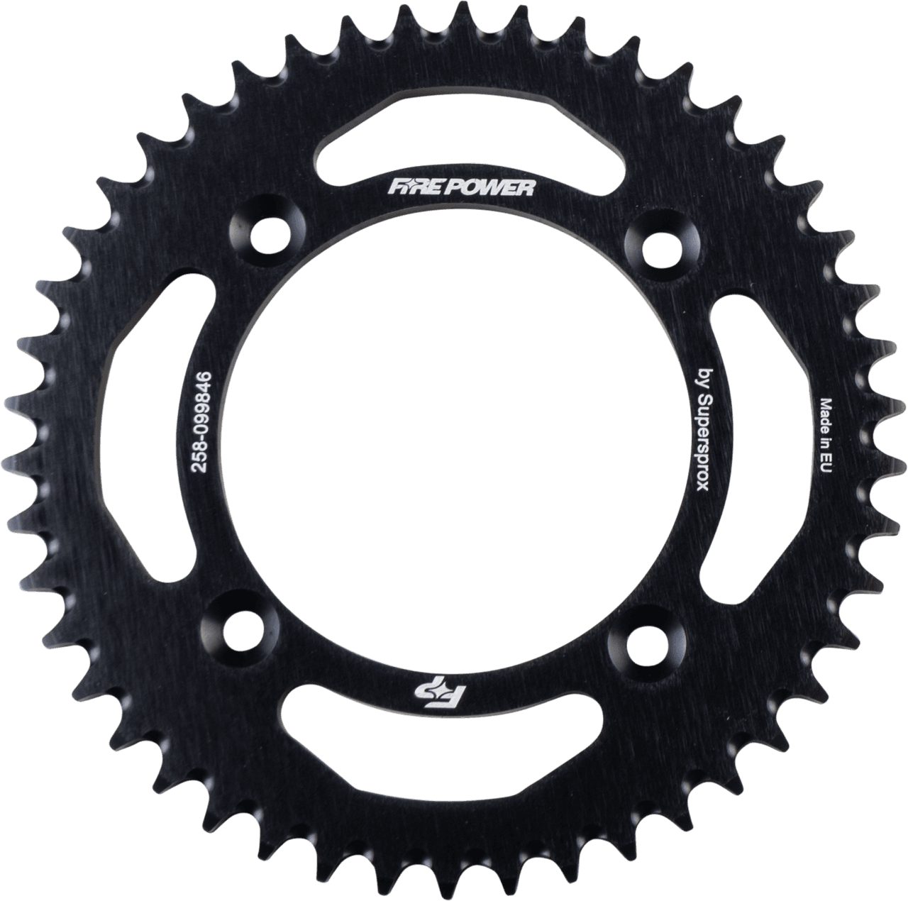 Fire Power Rear Sprocket Aluminum 46T Black