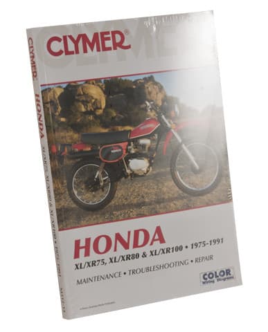 Clymer Repair Manual Honda XR/XL75-100