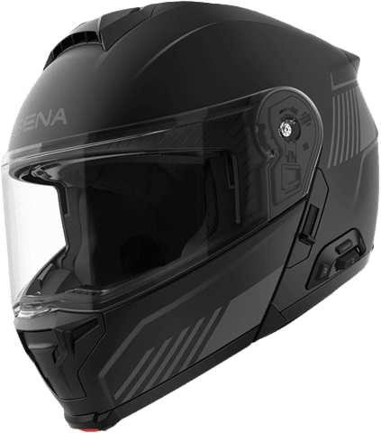 SPECTER SMART FLIP UP HELMET MATTE BLACK 2X