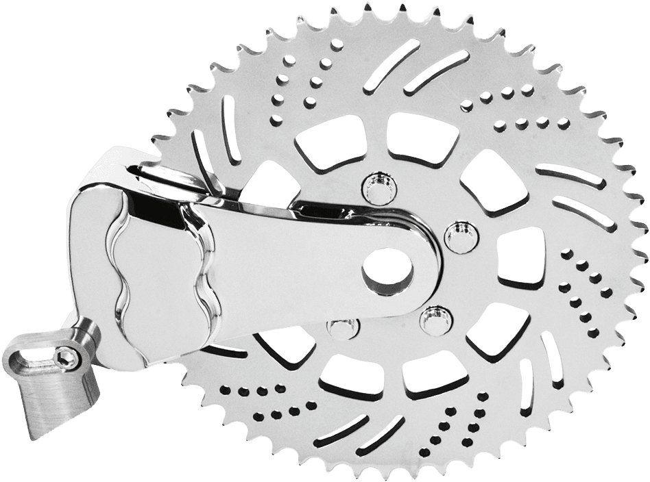Hawg Halters Inc Sprocket Brake Kit 51T L/H Chrome