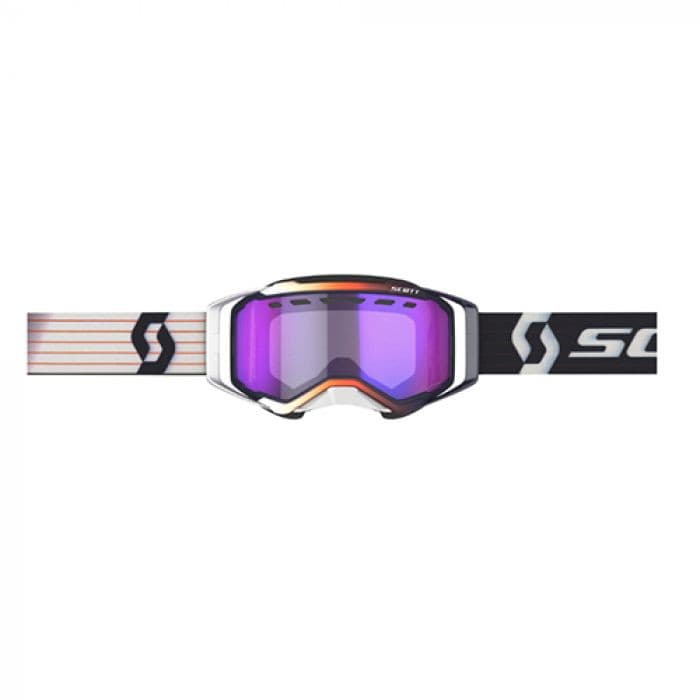 Scott Prospect Goggle Snow Cross Ls Blue/White W/Ls Blue Chrome