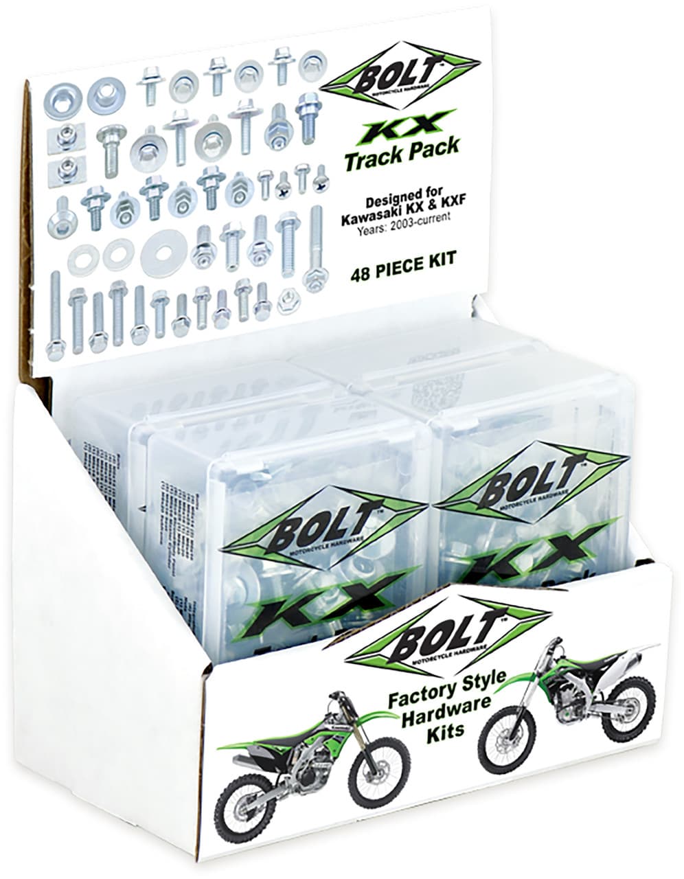 Bolt KX Track Pack 6/Pack Display