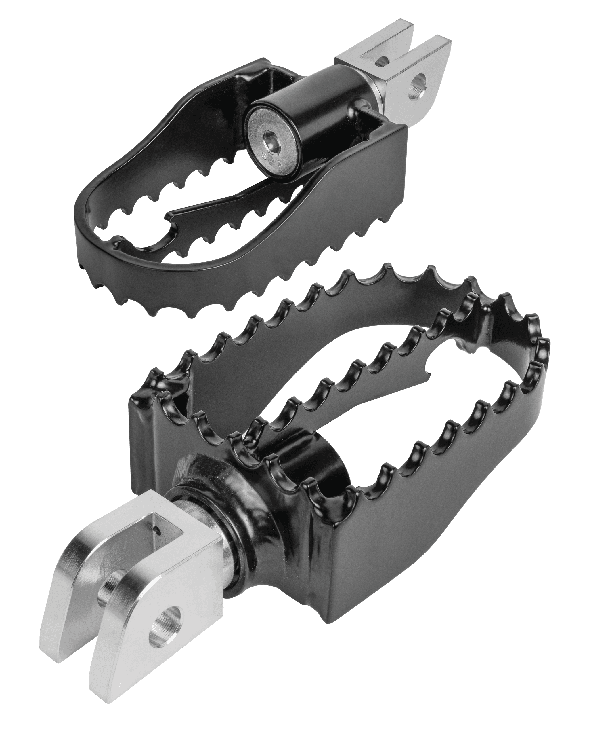 MX STYLE FOOT PEGS TRI PR BLACK