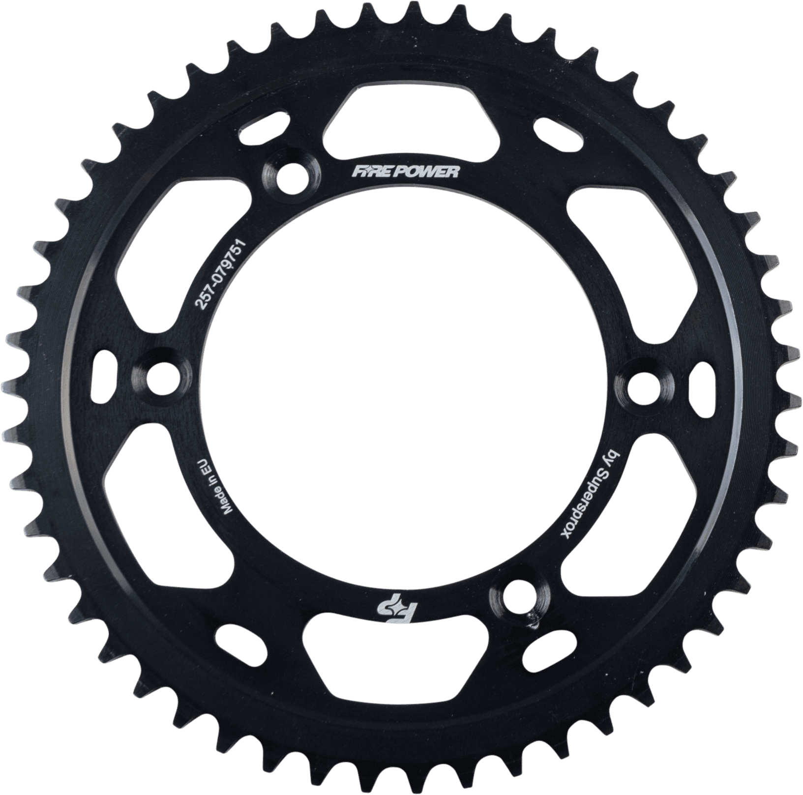 REAR SPROCKET STEEL 51T BLK