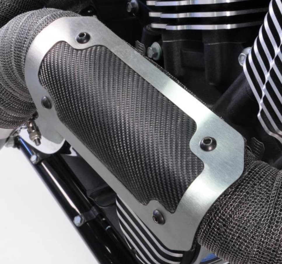 Dei Gen 3 Onyx Heat Shield Brushed/Black 4"X8"