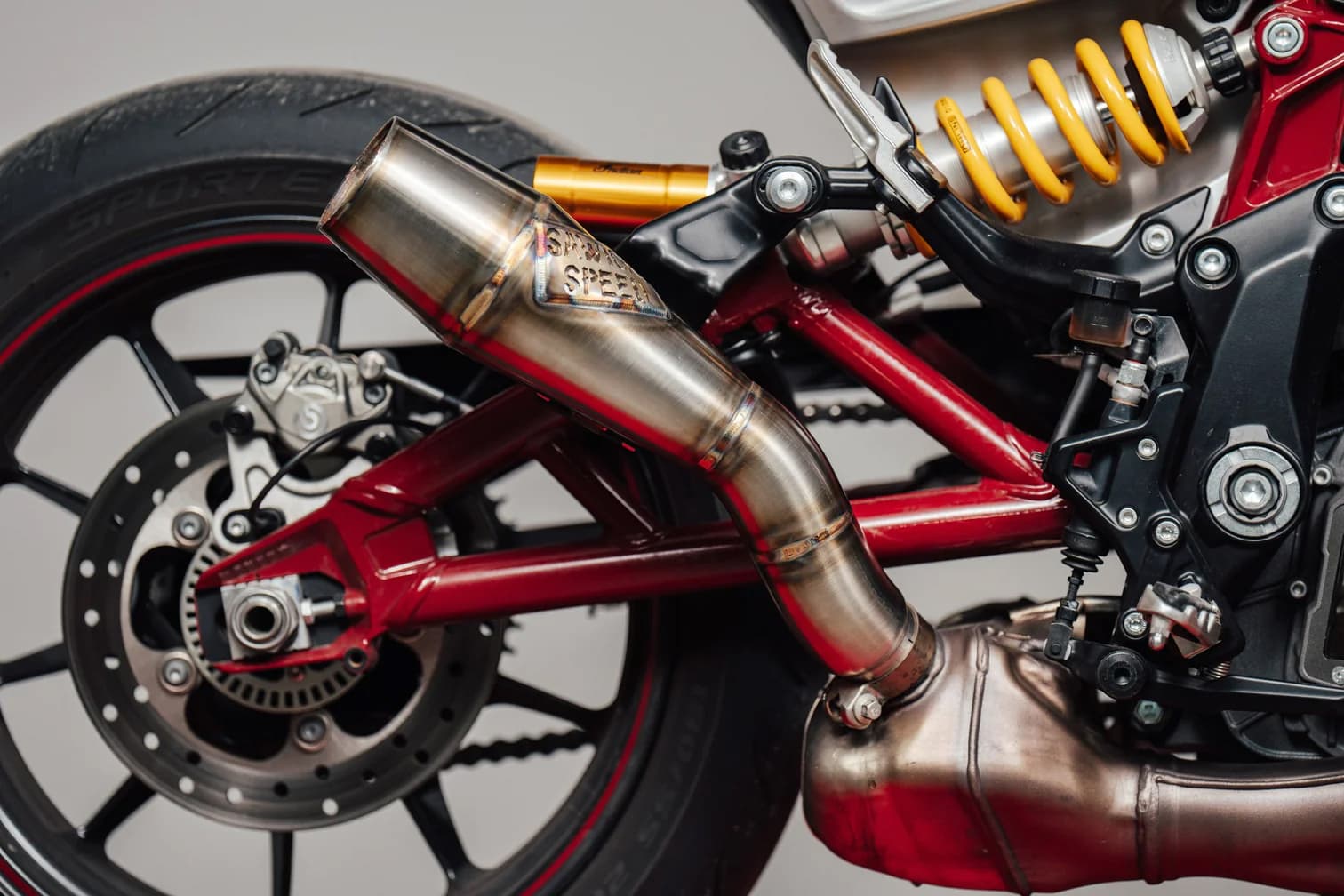 Sawicki Ftr 1200 Slip-On Cannon Brushed Ss