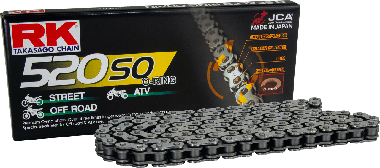 520SO DRIVE CHAIN STEEL 520 X 114