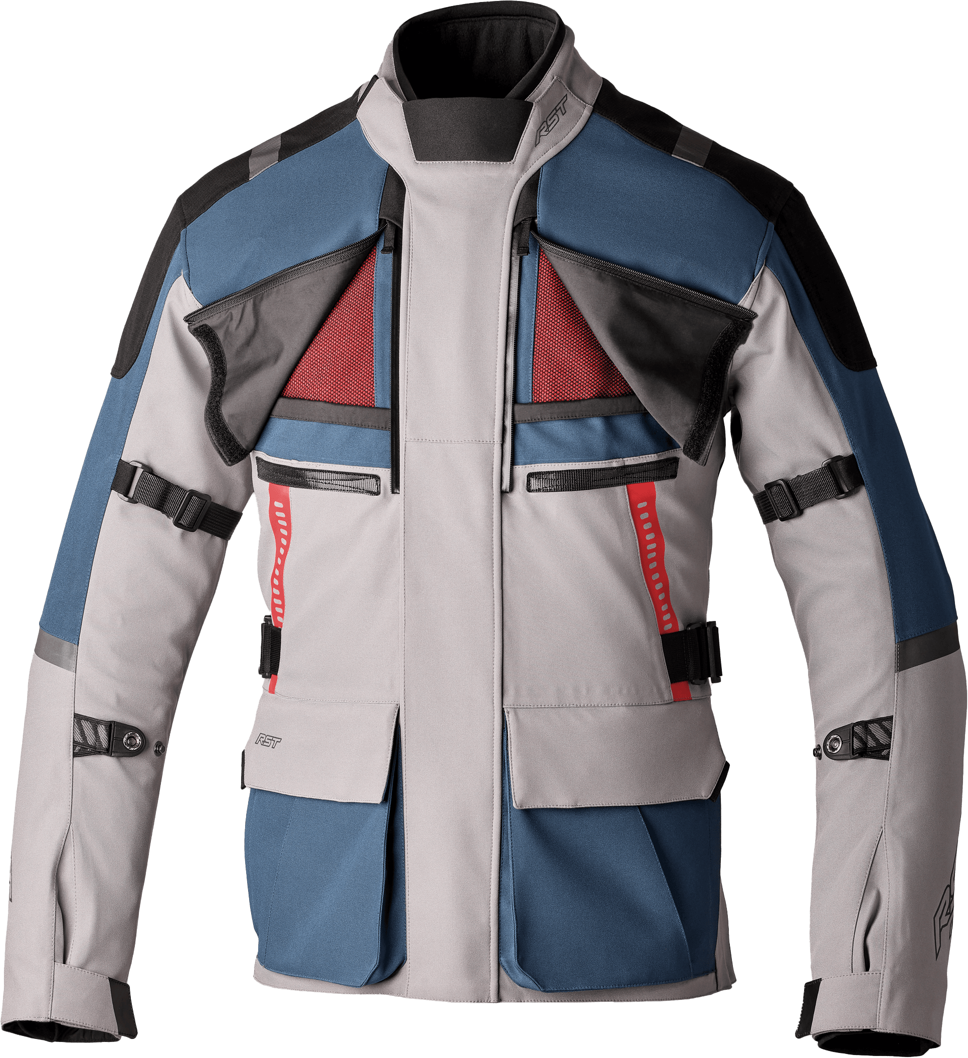 RST Ps Vulcan CE Jacket Sil/Blue Textile MD