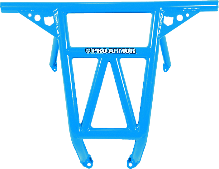 Pro Armor Race Rear Bumper Voodoo Blue Polaris